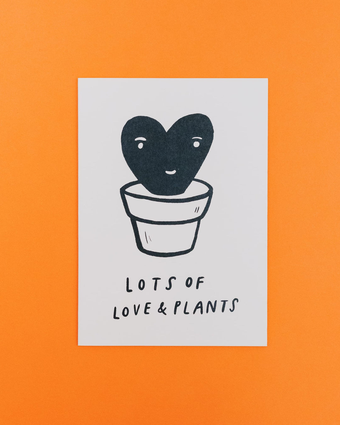přání lots of love & plants