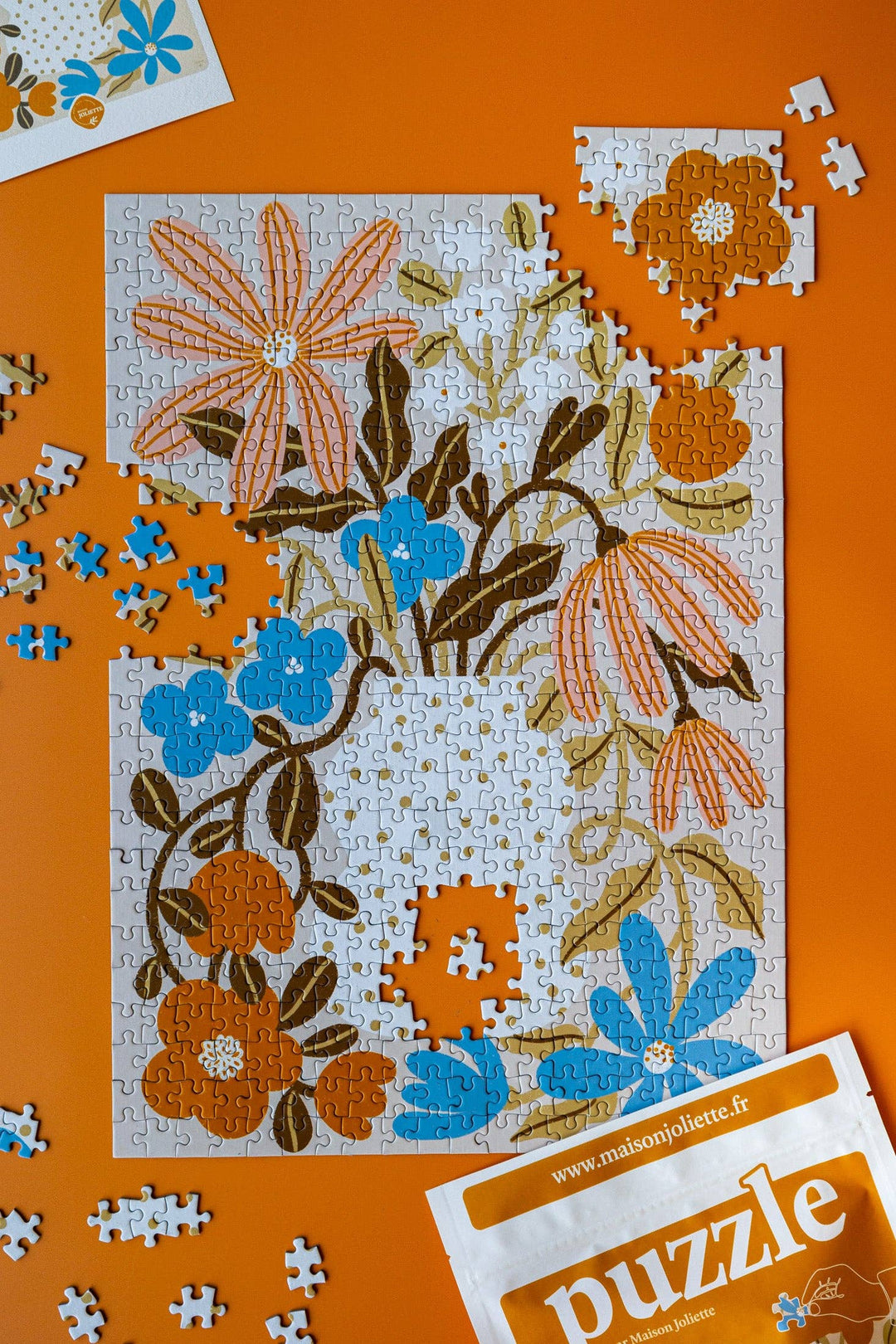 puzzle 500 dílků ~ květy ve váze
