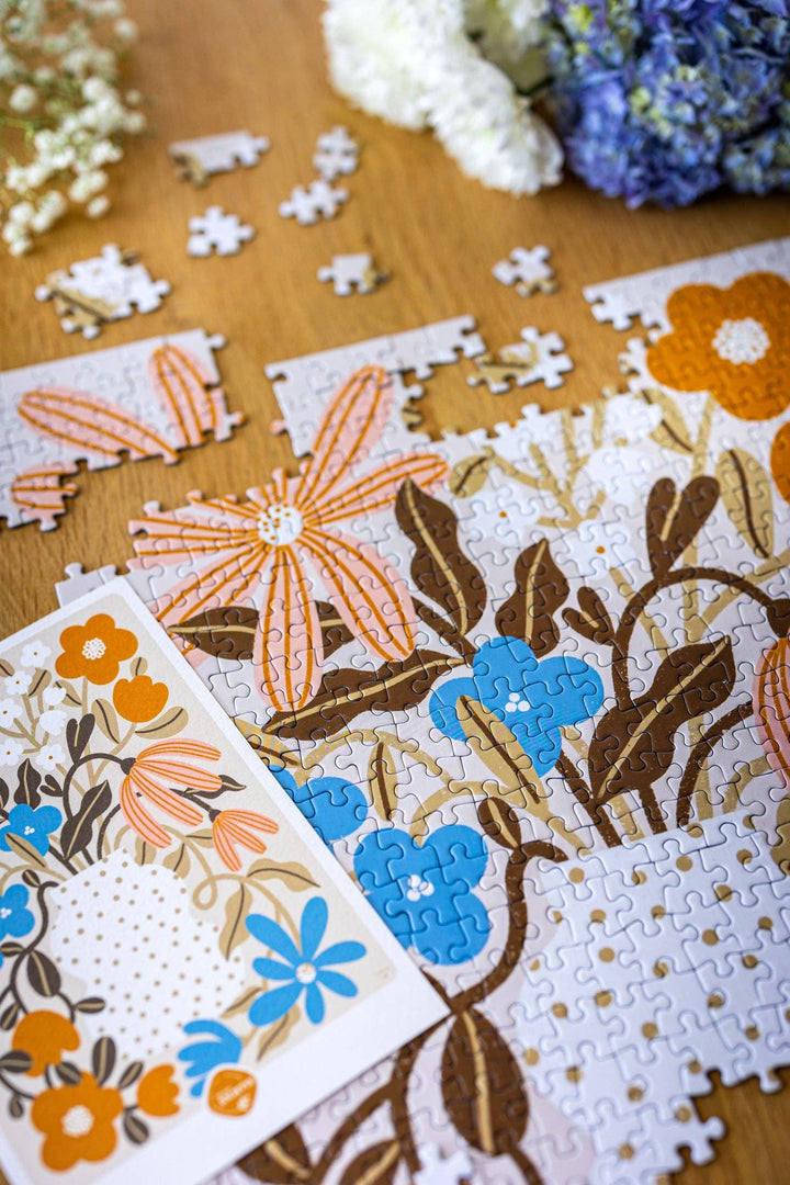 puzzle 500 dílků ~ květy ve váze