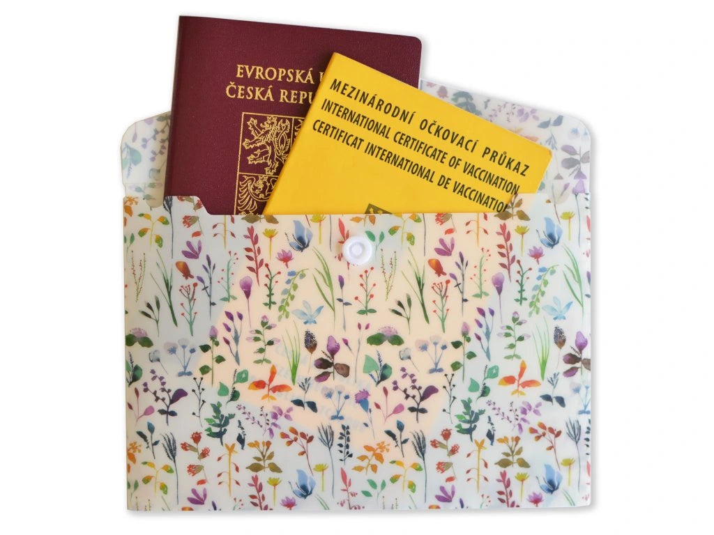 plastová obálka na dokumenty a6