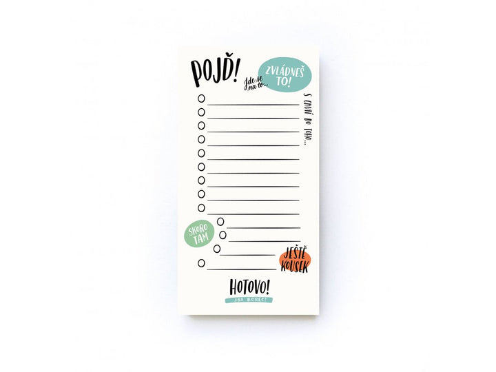 to-do list ~ zvládneš to! ~ zachraň mě