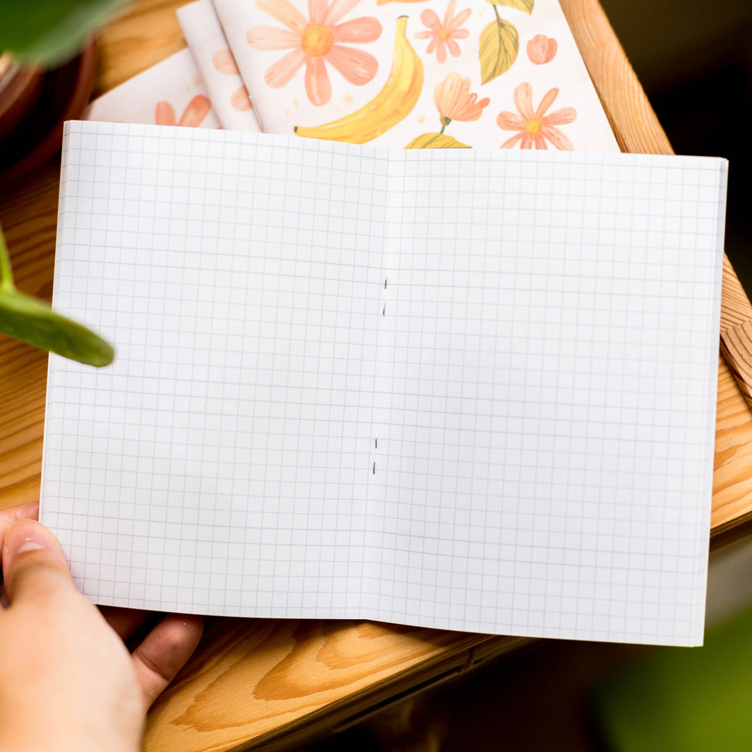 sešit a6 wild pencil ~ měsíční louka