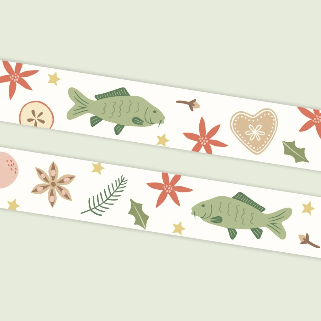 washi páska české Vánoce