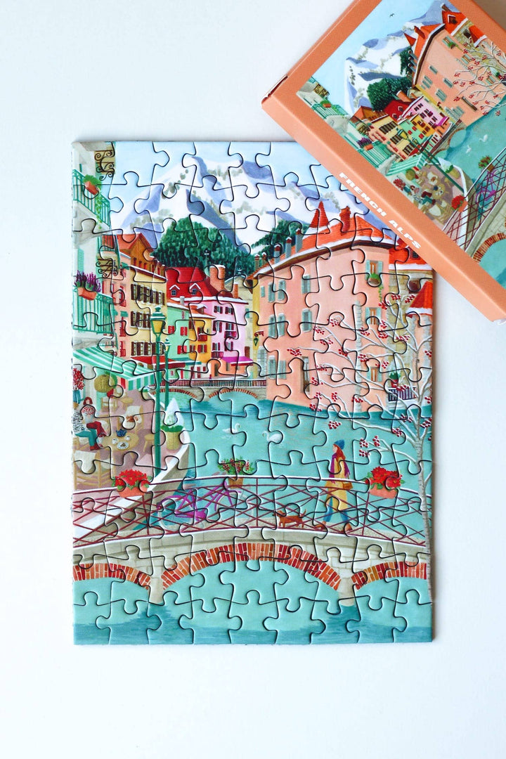mini puzzle ~ french alps
