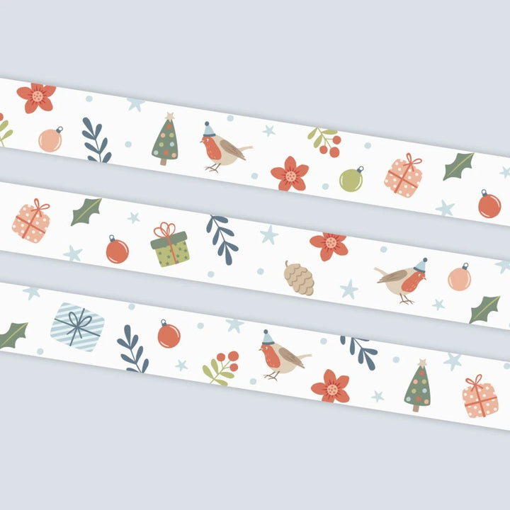 washi páska červenky