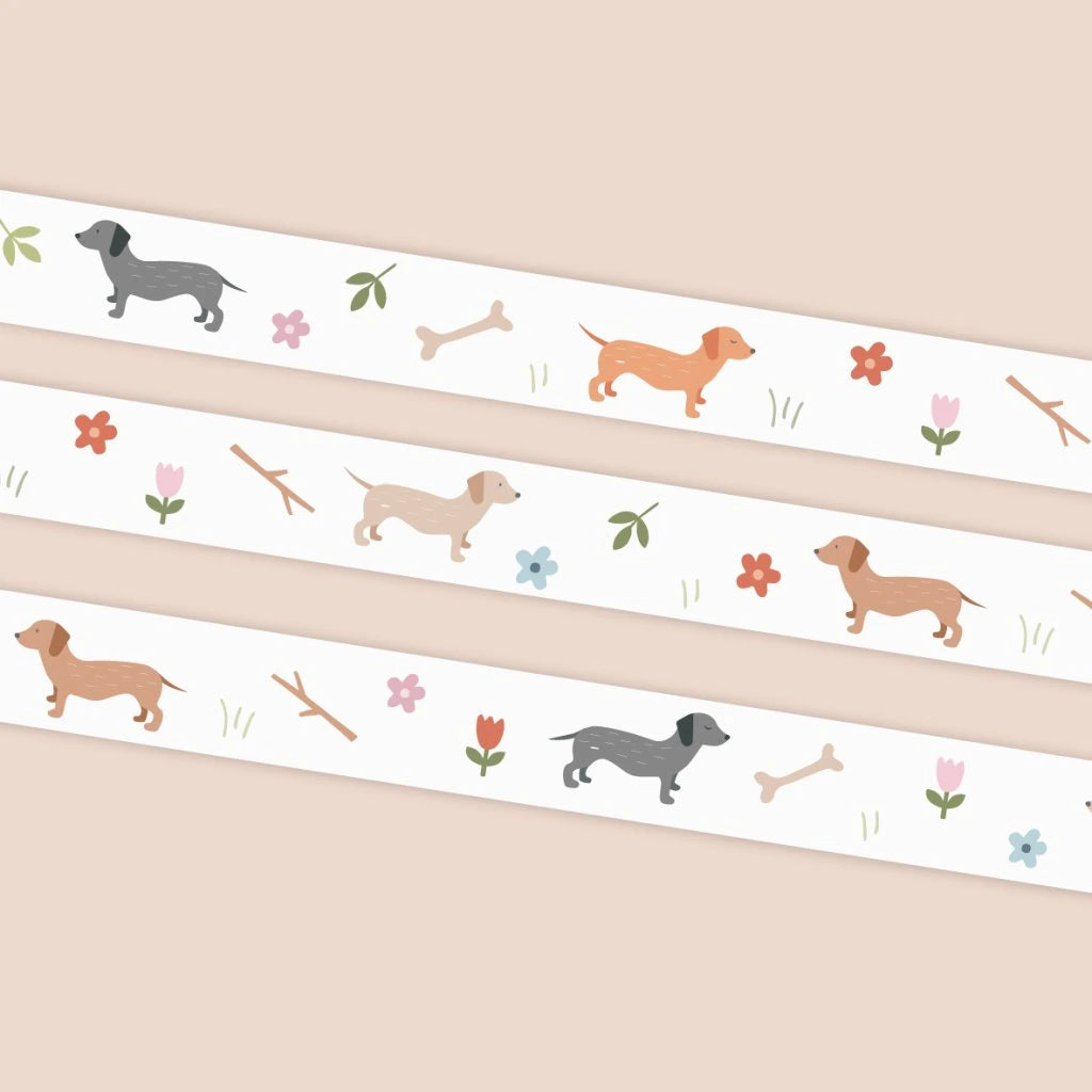 washi páska jezevčík