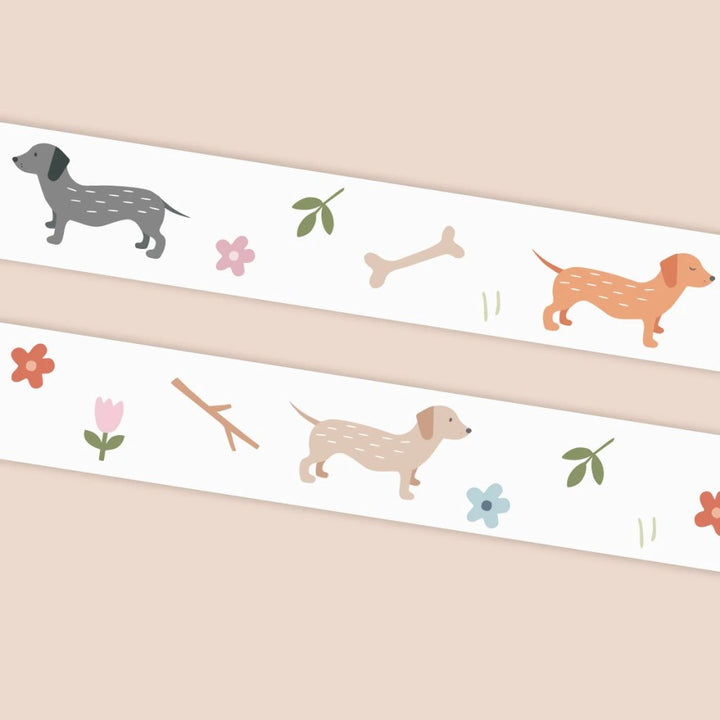 washi páska jezevčík