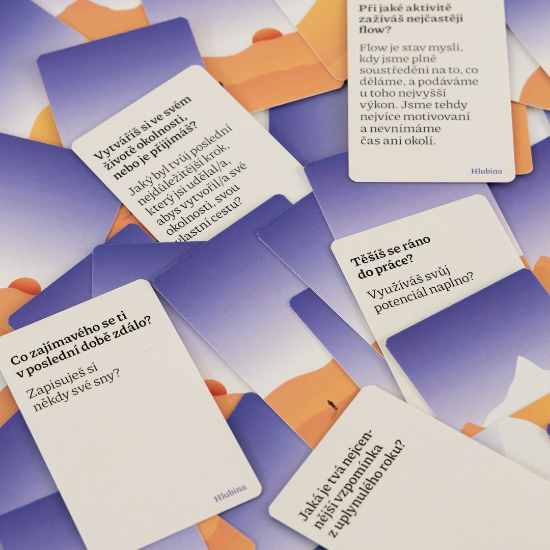 hlubina ~ povídací karty