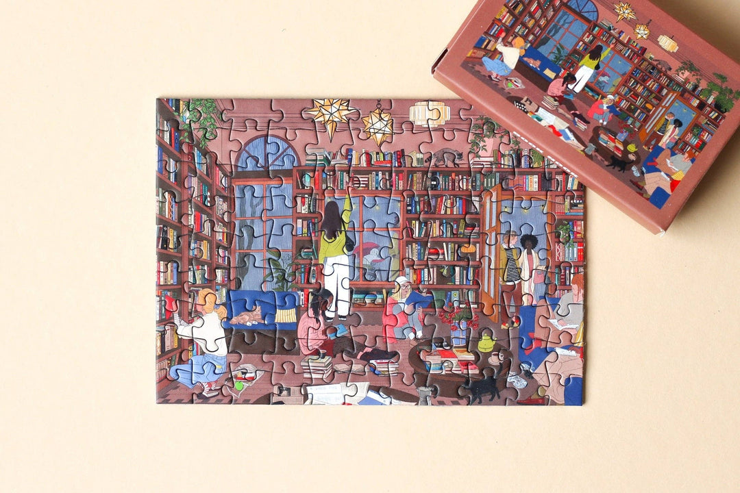 mini puzzle ~ book nook