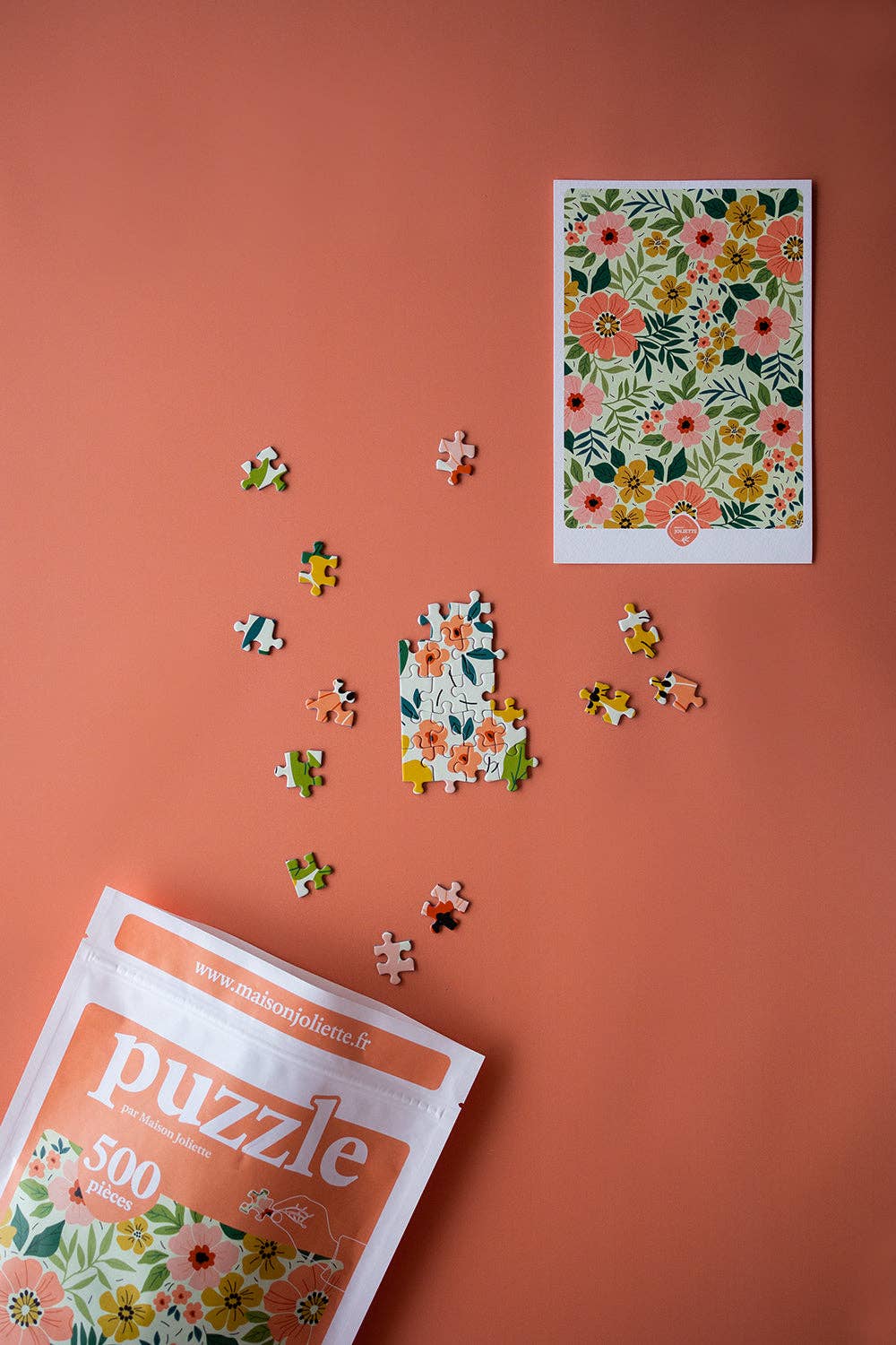 puzzle 500 dílků ~ flowers