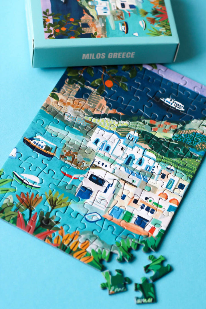 mini puzzle ~ milos greece