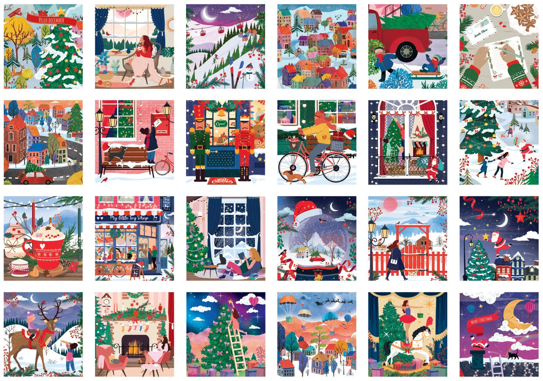 mini puzzle adventní kalendář ~ předobjednávka