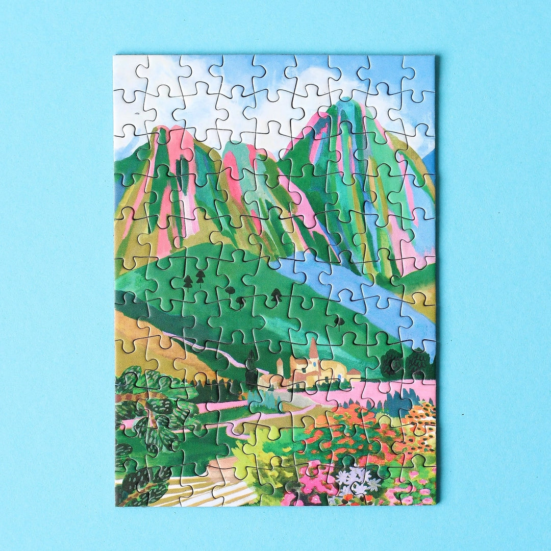 mini puzzle ~ the dolomites