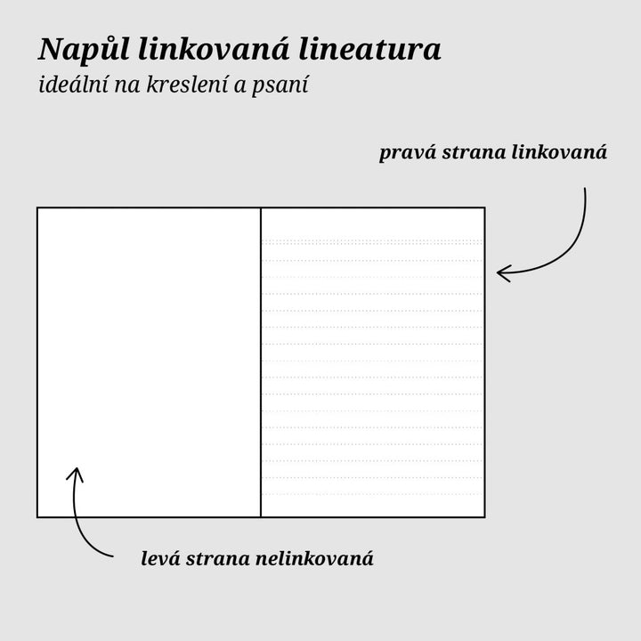 zápisník a6 flóra