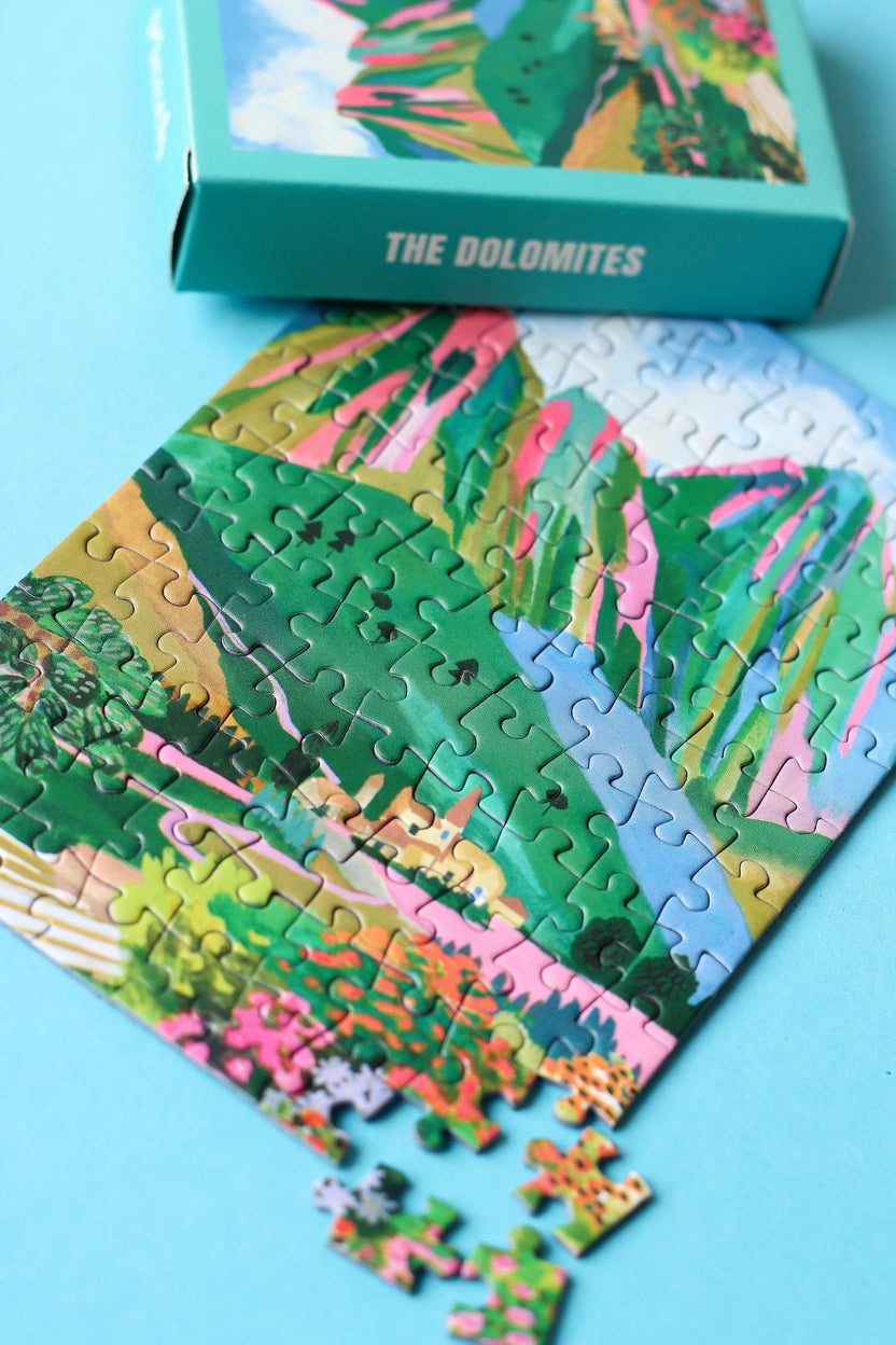mini puzzle ~ the dolomites