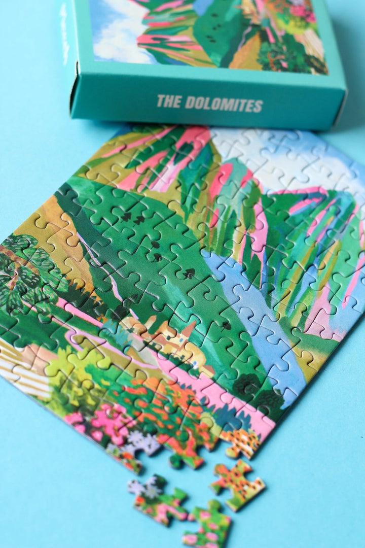 mini puzzle ~ the dolomites
