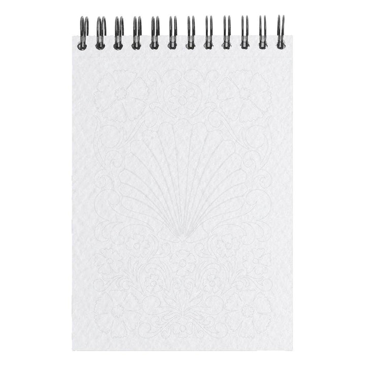 A6 omalovánky - modré květy