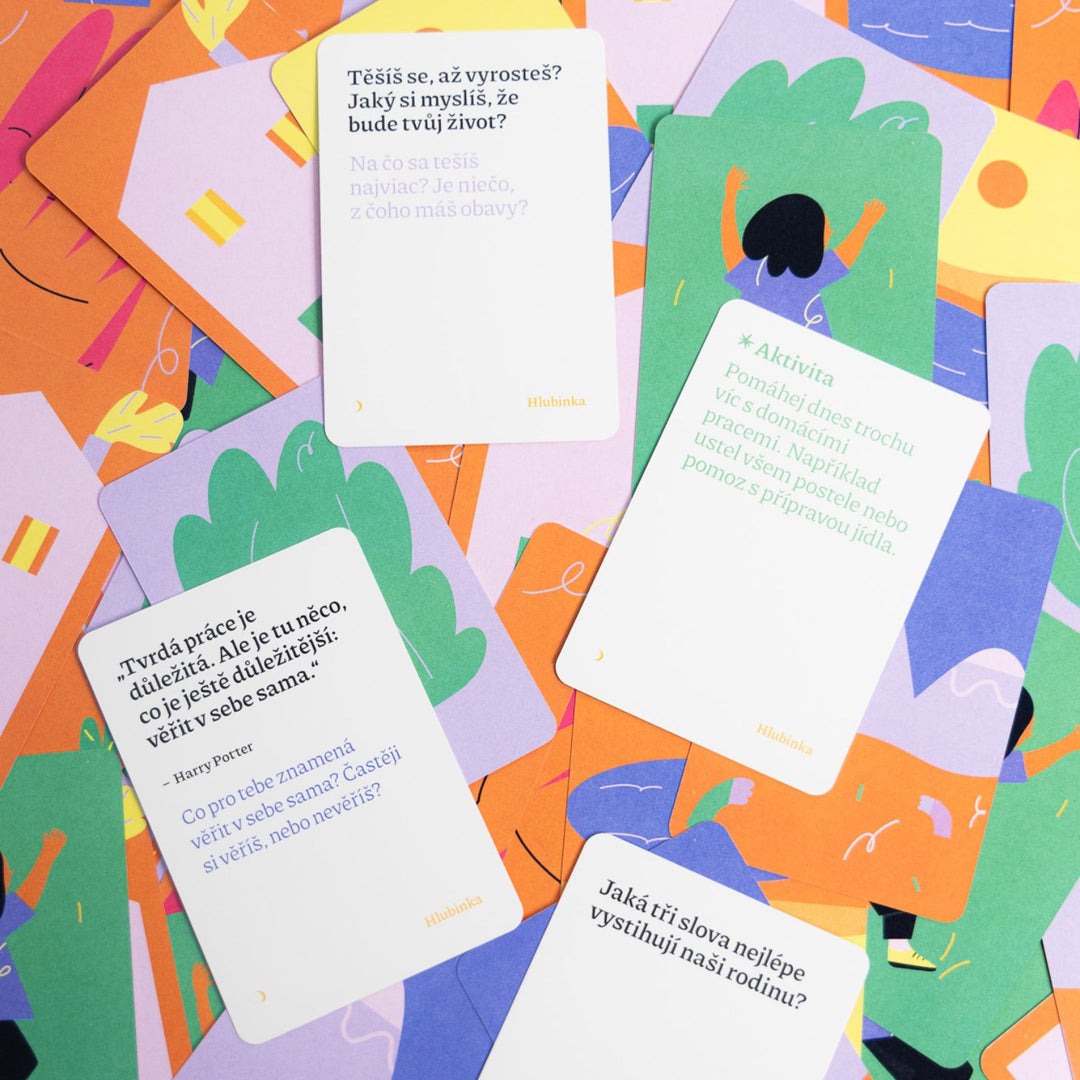 hlubinka ~ povídací karty pro děti a rodiče