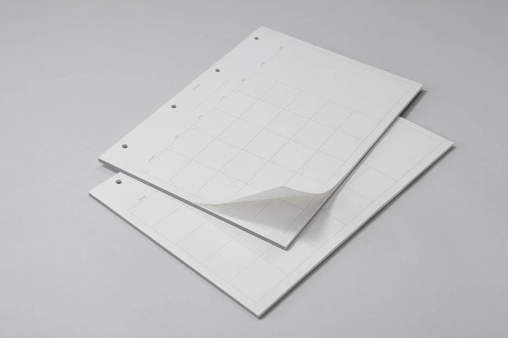 měsíční plánovač a4 planoo