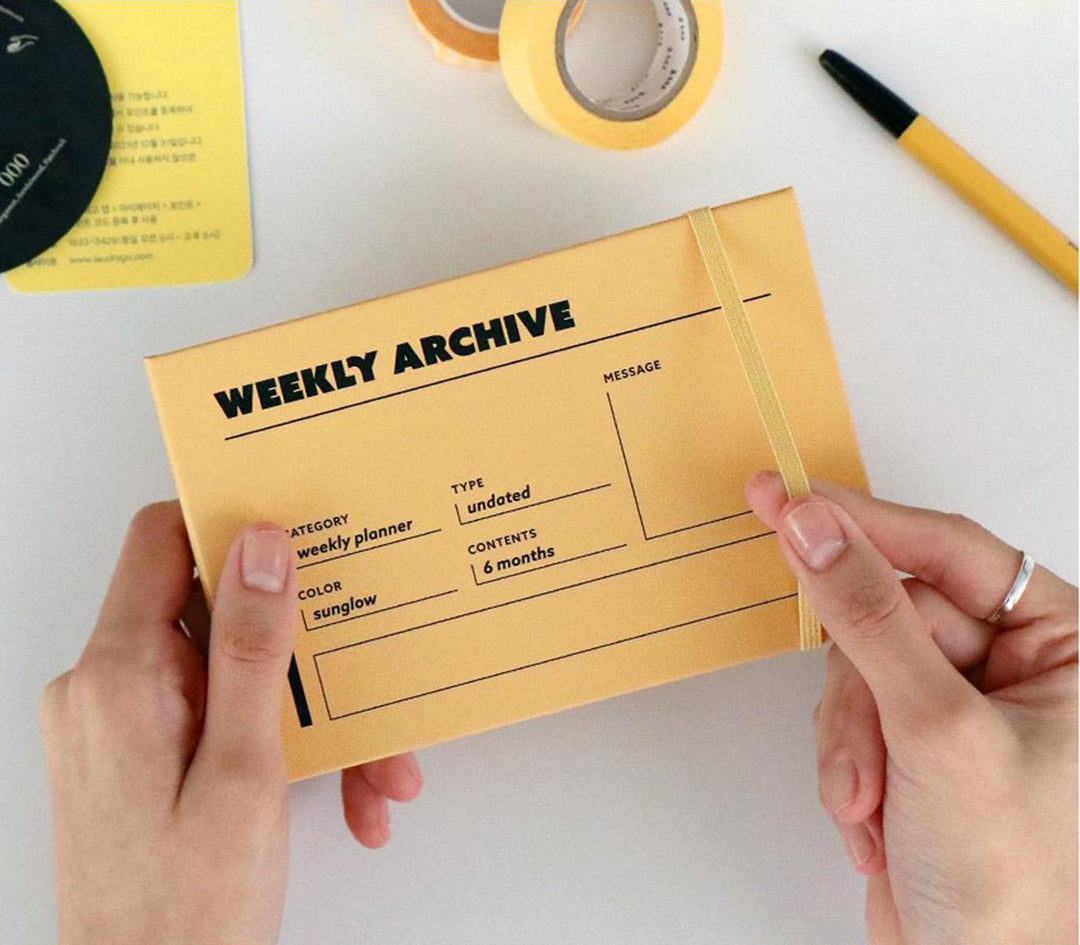 deník weekly archive ~ sunglow