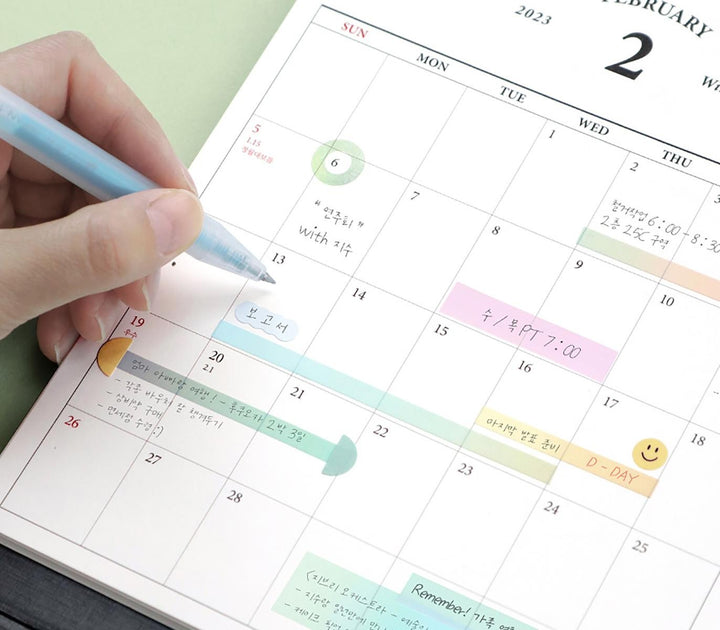 zvýrazňovací lepicí štítky ~ garden