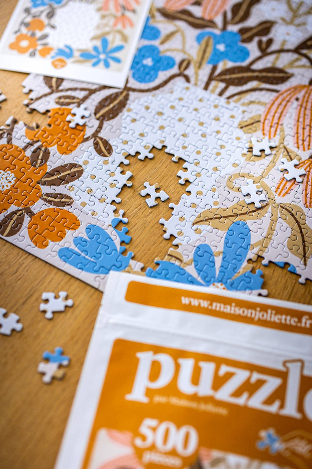 puzzle 500 dílků ~ květy ve váze