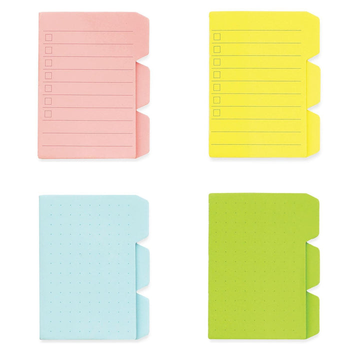 lepicí bloček ~ různé druhy