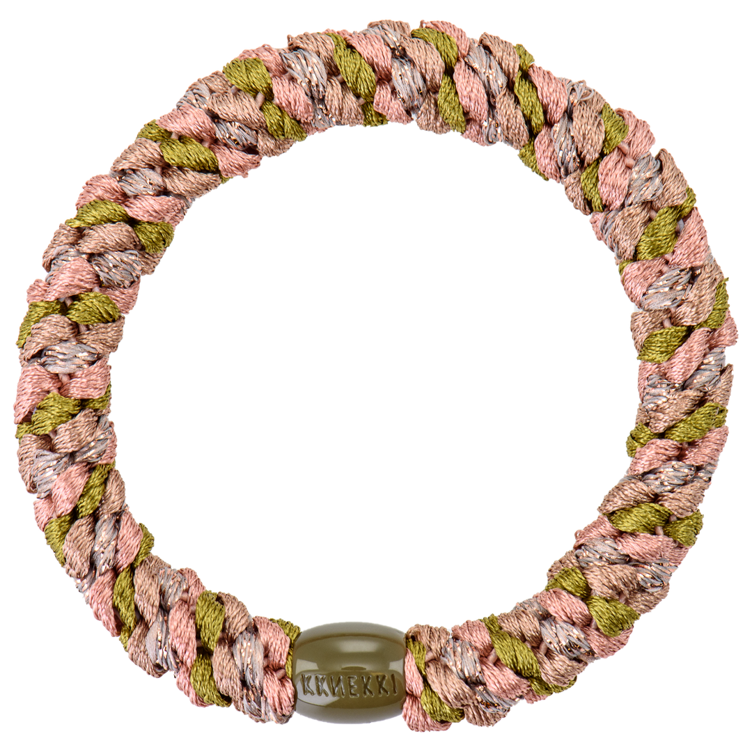 kknekki gumička ~ green pink multi