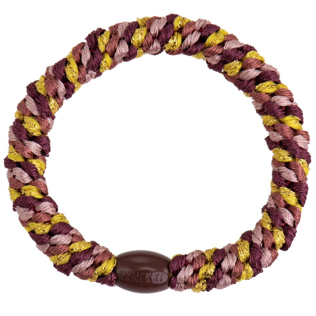 kknekki gumička ~ rosewood sun glitter