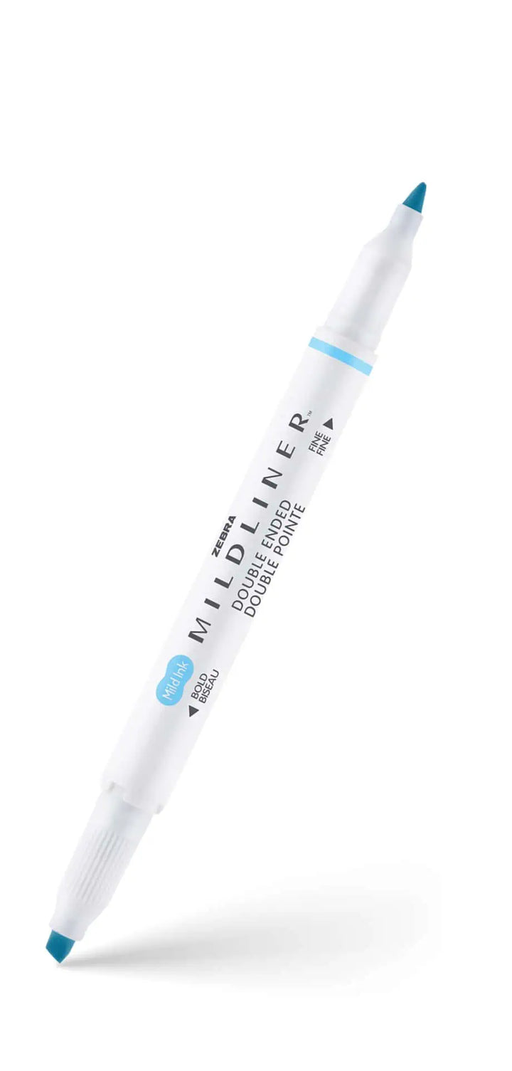 zvýrazňovače zebra mildliner ~ fluorescent (sada 5 ks)