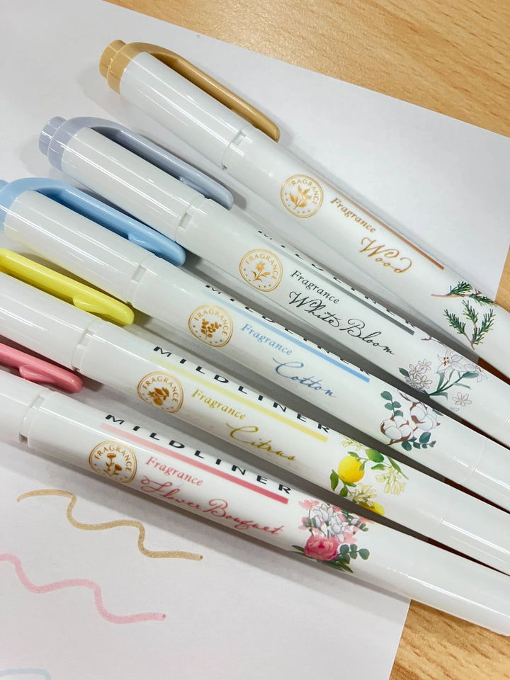 zvýrazňovače zebra mildliner ~ voňavé (sada 6ks)