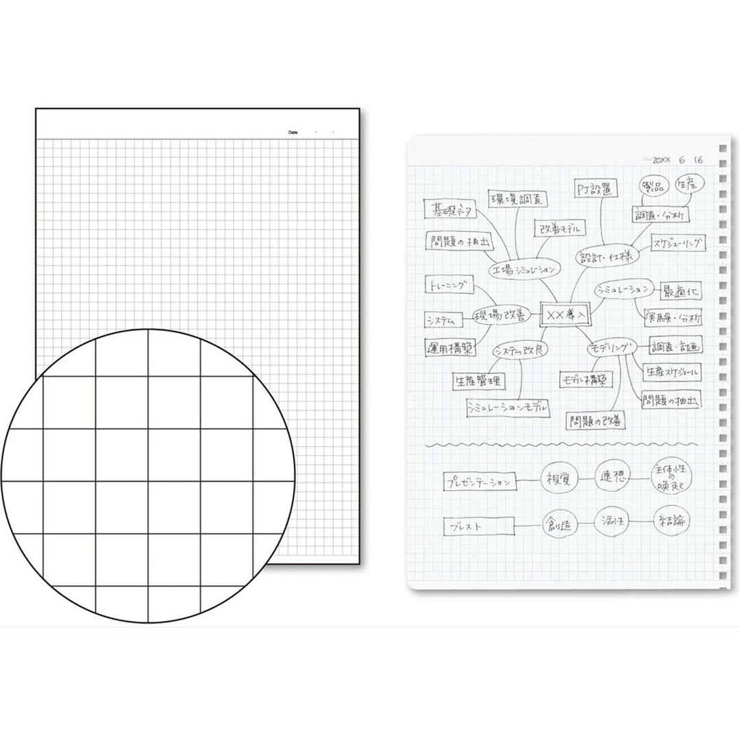 blok soft ring b5 ~ černý