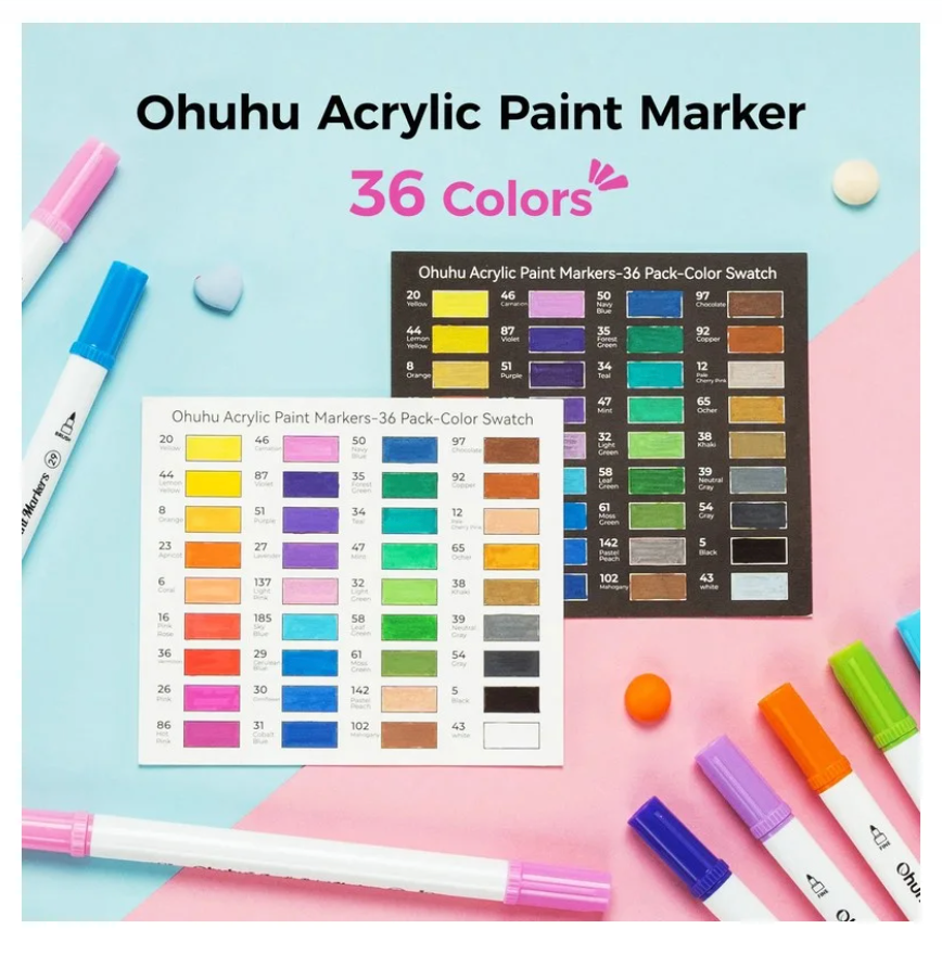 akrylové fixy ohuhu ~ brush and dot