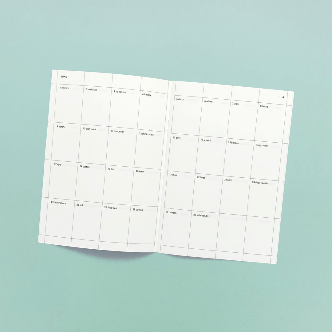 creative journal 365 days ~ English