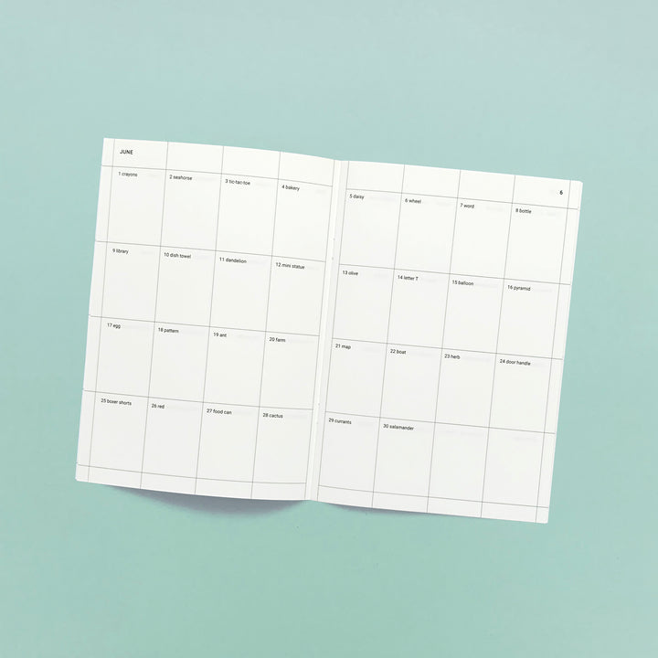 creative journal 365 days ~ English