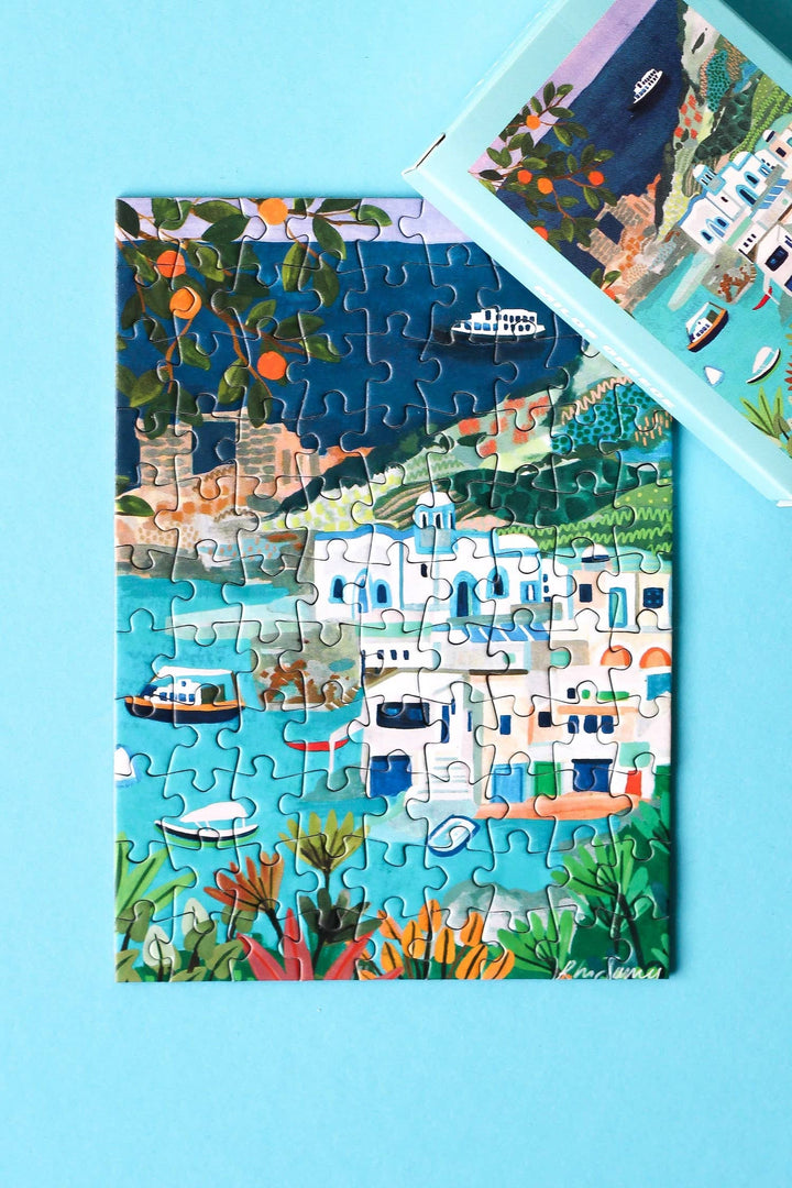 mini puzzle ~ milos greece