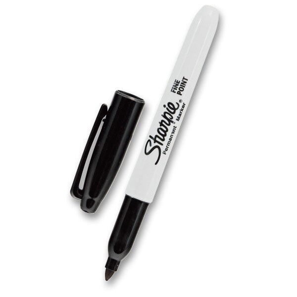 permanentní fix sharpie 0.9mm černý