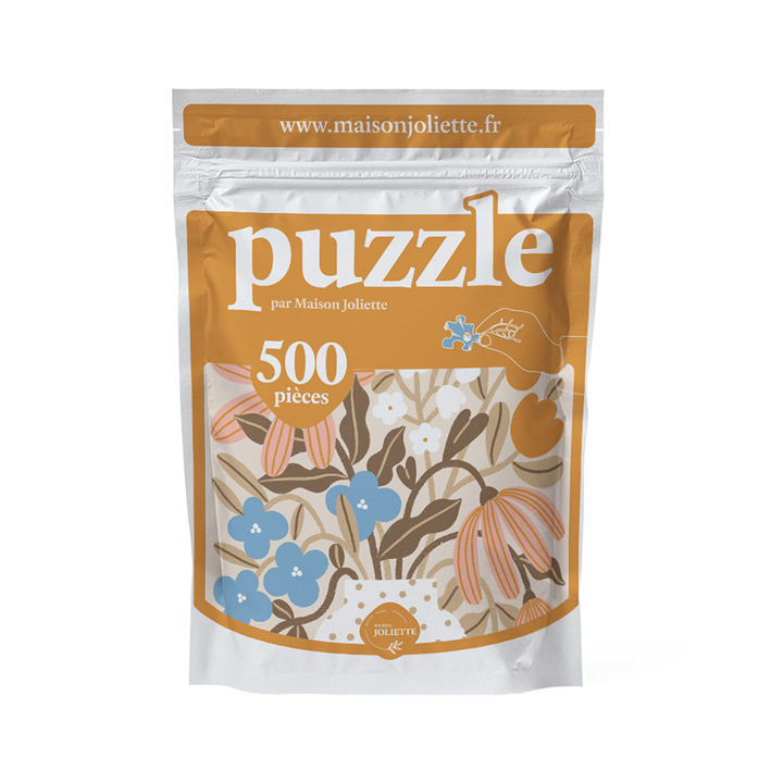 puzzle 500 dílků ~ květy ve váze