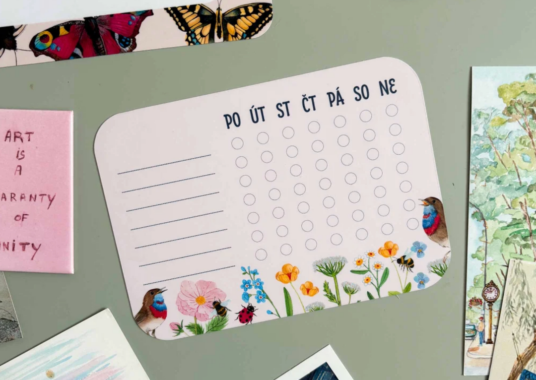 nekonečný magnetický habit tracker ~ máj