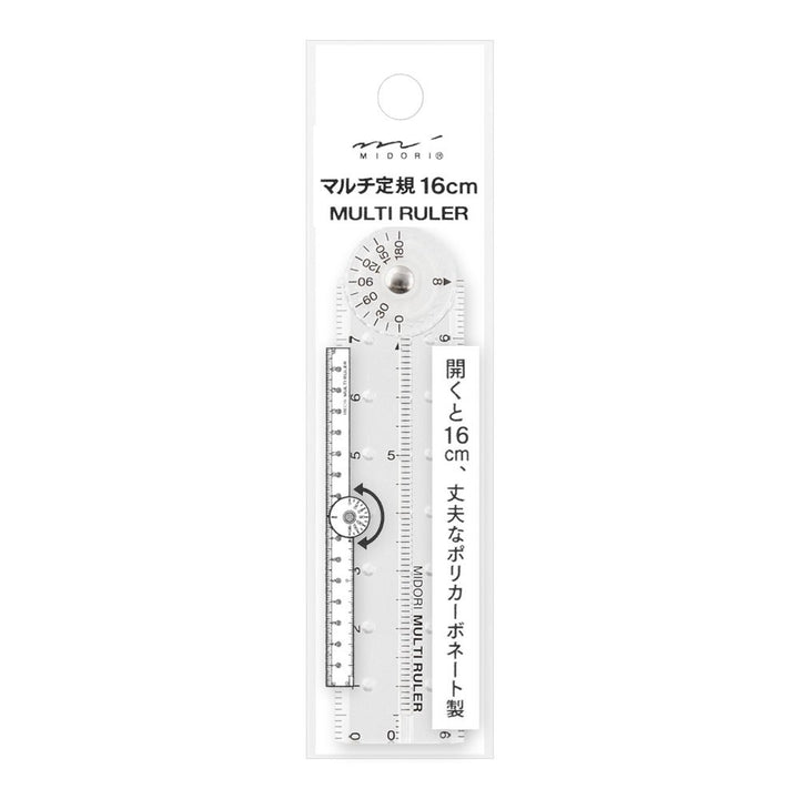 plastové skládací pravítko ~ 16 cm