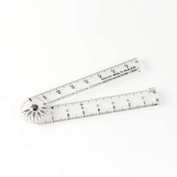 plastové skládací pravítko ~ 16 cm