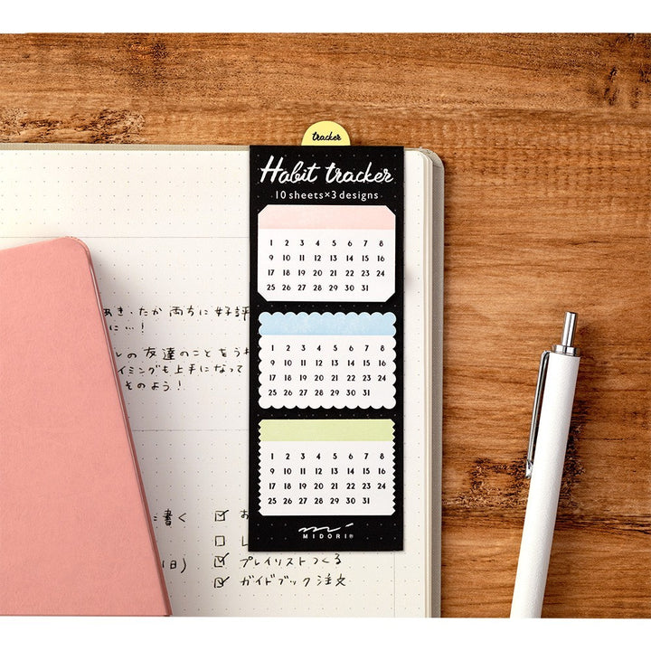 lepicí štítky ~ habit tracker