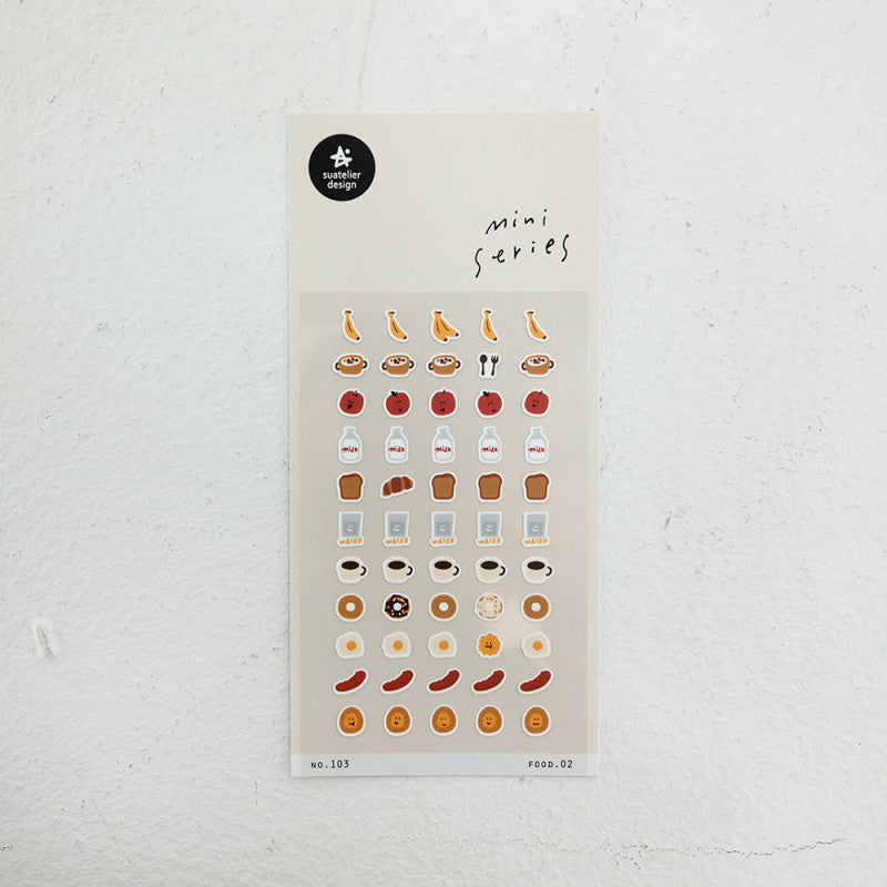 samolepky suatelier ~ mini food