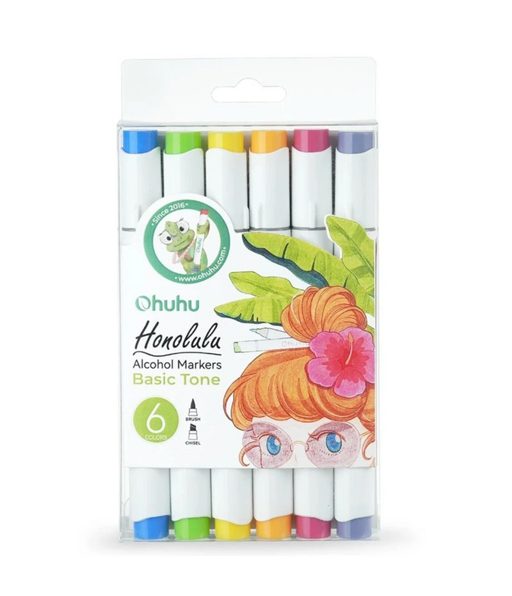 ohuhu lihové fixy oboustranné ~ základní