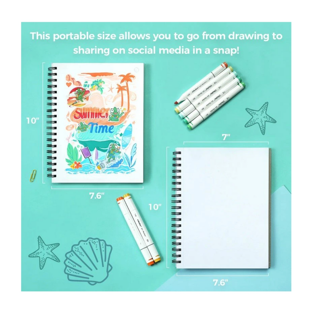 ohuhu skicák 216x140mm