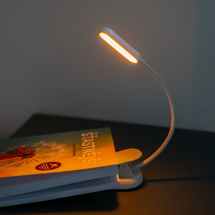 lampička na čtení s klipem bez modrého světla