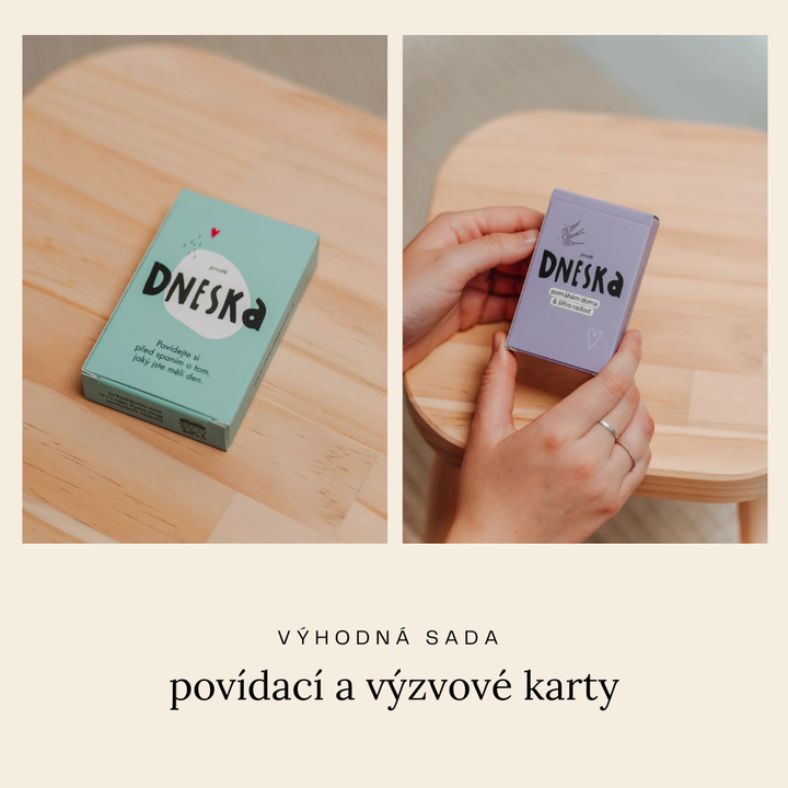 výhodná sada - povídací karty a úkoly pro děti