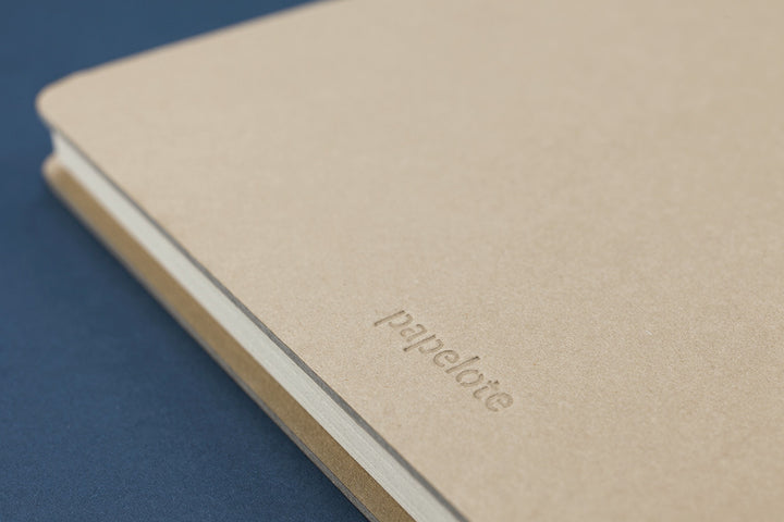 kroužkový blok spiral a4 ~ hnědý