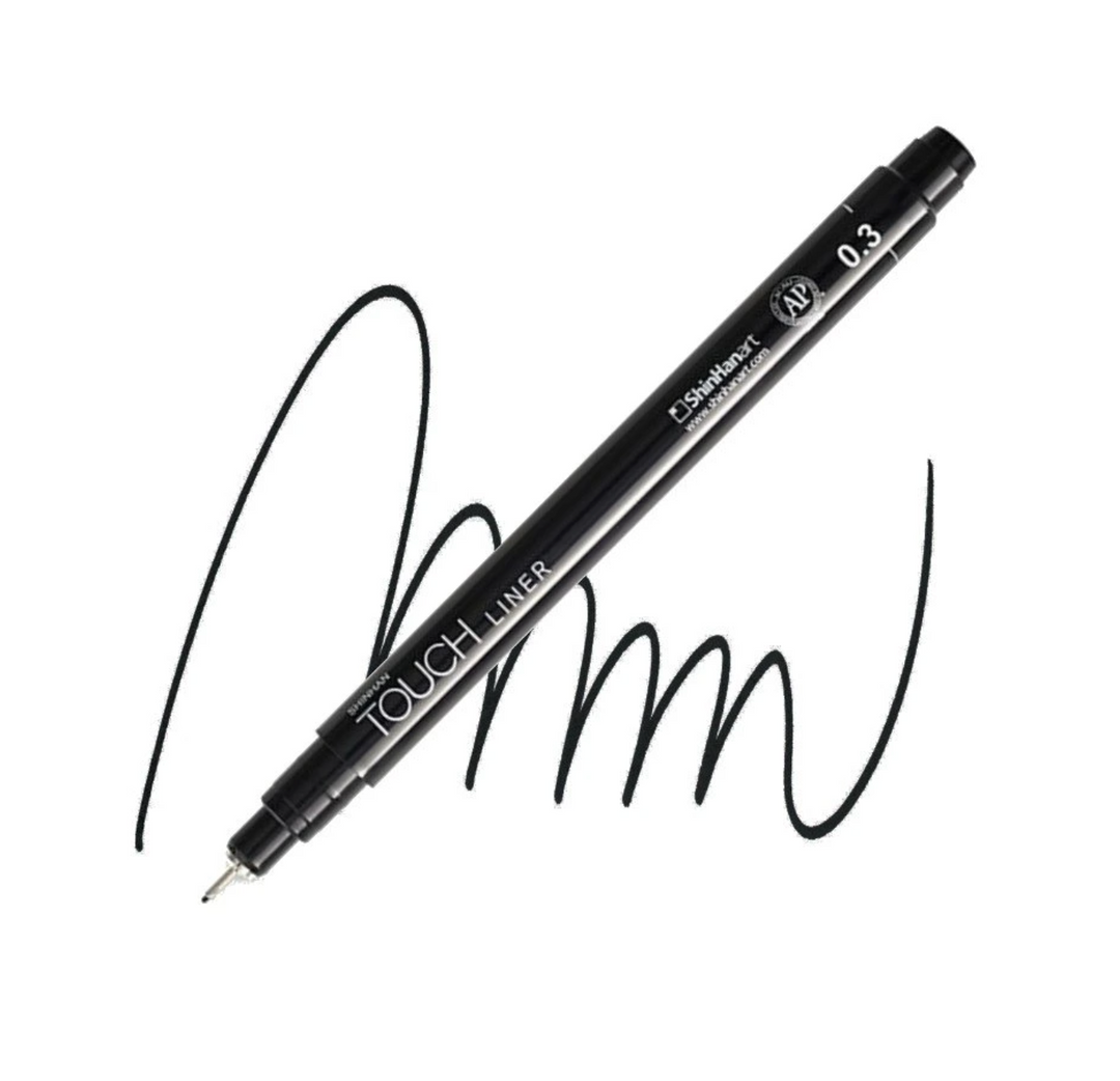 technický liner touch ~ různé tloušťky