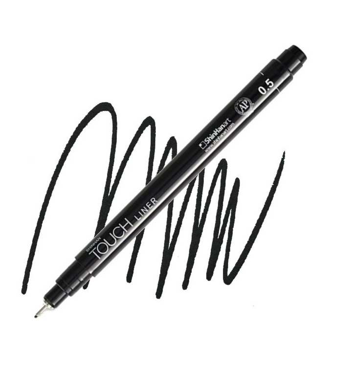 technický liner touch ~ různé tloušťky